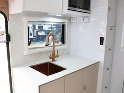 2025 Wonderland RV Rear Club Lounge Layout With Centre Bathroom