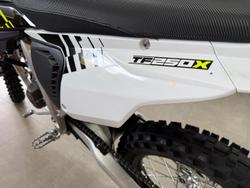 2024 Triumph TF 250-X Off Road White