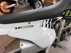 2024 Triumph TF 250-X Off Road White