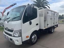 2019 Hino 300 WHITE