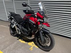 2014 Triumph Tiger Explorer Tiger Red