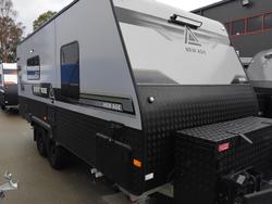 2025 New Age Caravans Dr18e Desert Rose Full Off Road Couples Van