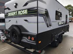 2025 New Age Caravans Dr18e Desert Rose Full Off Road Couples Van