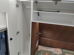 2025 New Age Caravans Dr18e Desert Rose Full Off Road Couples Van