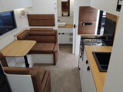 2025 New Age Caravans Dr18e Desert Rose Full Off Road Couples Van
