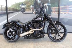 2025 Harley-davidson FLFB FAT BOY S (117) VIVID BLACK