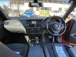 2011 BMW X3 xDrive20d F25 MY12 4X4 Constant Vermilion Red