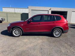 2011 BMW X3 xDrive20d F25 MY12 4X4 Constant Vermilion Red