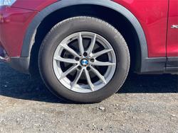 2011 BMW X3 xDrive20d F25 MY12 4X4 Constant Vermilion Red