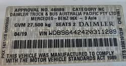 2018 Mercedes-Benz Actros 2763LS WHITE