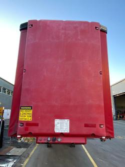 2015 Krueger B-Double(36 Pallet) Straight Deck Tautliner RED