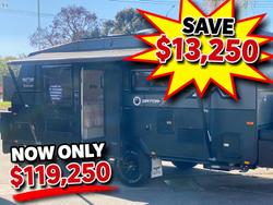 2025 JB Caravans 18' Gator X Family Bunk Off Road Save $13,250 Was $132,500