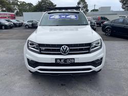 2020 Volkswagen Amarok TDI580 Highline Black 2H MY20 4X4 Constant Candy White