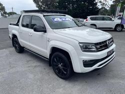 2020 Volkswagen Amarok TDI580 Highline Black 2H MY20 4X4 Constant Candy White
