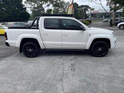 2020 Volkswagen Amarok TDI580 Highline Black 2H MY20 4X4 Constant Candy White