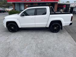 2020 Volkswagen Amarok TDI580 Highline Black 2H MY20 4X4 Constant Candy White