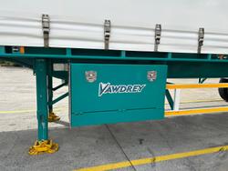 2019 Vawdrey St3 22 Pallet Refrigerated Curtain Sider, R/T