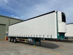 2019 Vawdrey St3 22 Pallet Refrigerated Curtain Sider, R/T