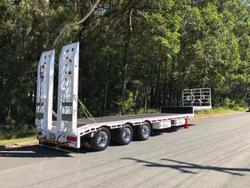 2022 Lusty Pumpa Drop Deck Extendable C/W Ramps