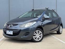2010 Mazda 2 Neo DE Series 1 MY10 Metropolitan Grey
