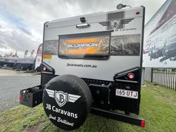 2024 JB Caravans Scorpion Sting Air 23'6 Rear Club