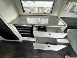 2024 JB Caravans Scorpion Sting Air 23'6 Rear Club