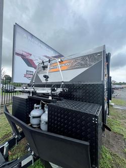 2024 JB Caravans Scorpion Sting Air 23'6 Rear Club