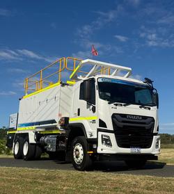 2025 Isuzu F Series FVZ 260-300 WHITE