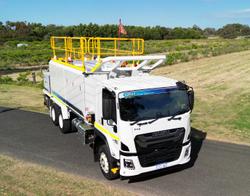 2025 Isuzu F Series FVZ 260-300 WHITE