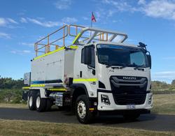 2025 Isuzu F Series FVZ 260-300 WHITE