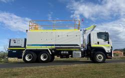 2025 Isuzu F Series FVZ 260-300 WHITE