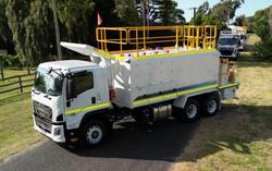 2025 Isuzu F Series FVZ 260-300 WHITE