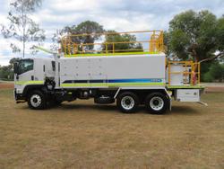 2025 Isuzu F Series FVZ 260-300 AT R55 WHITE