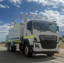 2025 Isuzu F Series FVZ 260-300 AT R55 WHITE