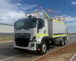 2025 Isuzu F Series FVZ 260-300 AT R55 WHITE