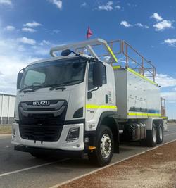 2025 Isuzu F Series FVZ 260-300 AT R55 WHITE