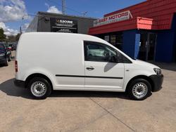 2011 Volkswagen Caddy TDI250 2KN MY11 Candy White
