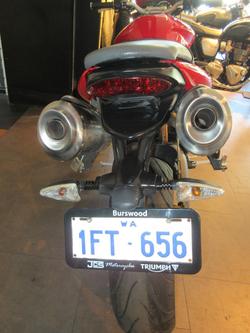 2012 Triumph Street Triple R Street Triple Red