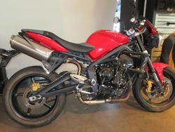 2012 Triumph Street Triple R Street Triple Red