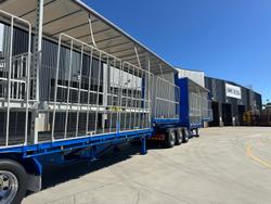 2025 CIMC
                34 Pallet Drop Deck Mezzanine Curtainsider B Double 