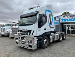 2016 Iveco Stralis 56 E5 560Hp 90T Rated As Traded $60000+Gst Hydralics WHITE