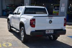 2023 Volkswagen Amarok TDI500 Life NF MY23 4X4 Dual Range Clear White