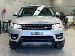 2015 Land Rover Range Rover Sport TDV6 SE L494 MY15.5 4X4 Constant Aleutian Silver