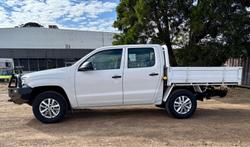 2022 Volkswagen Amarok TDI420 Core 2H MY22 4X4 Constant Candy White