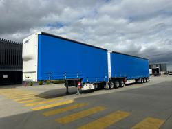2025 CIMC
34 Pallet Drop Deck Mezzanine B Double Curtainsider