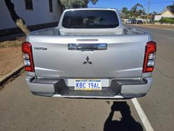 2022 Mitsubishi Triton GLS MR MY22 4X4 Dual Range Sterling Silver