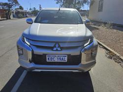 2022 Mitsubishi Triton GLS MR MY22 4X4 Dual Range Sterling Silver