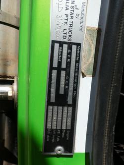 2000 Western Star 4800 Fx GREEN