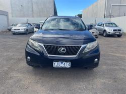 2010 Lexus RX 350 Sports Luxury GGL15R 4X4 On Demand Sapphire