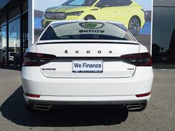 2024 SKODA Superb 206TSI SportLine NP MY24 4X4 Constant Moon White